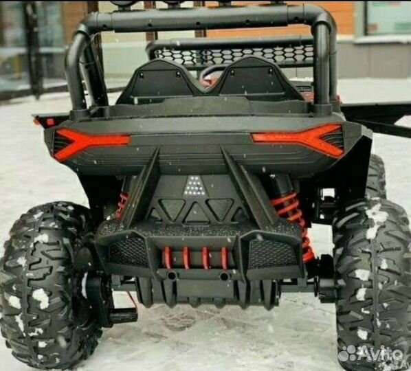 Детский электромобиль двухместный Багги