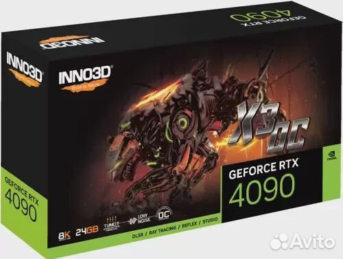 Inno3D (N40903-246XX-18332989) GeForce RTX 4090 24