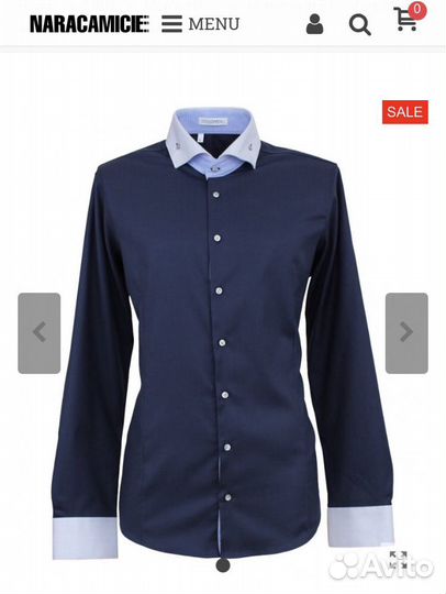 Мужская рубашка NaraCamicie