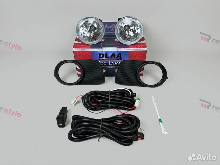 Туманки Toyota Wish 10 03-05г Уст комп