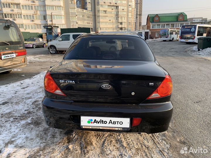 Kia Spectra 1.6 МТ, 2007, 102 000 км