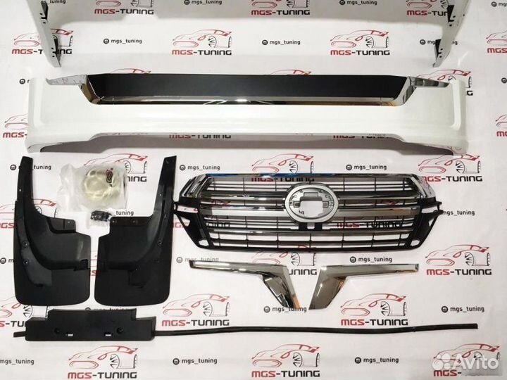 Обвес Executive Lounge на Land Cruiser 200 белый