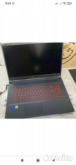 Игровой ноутбук msi 17 3