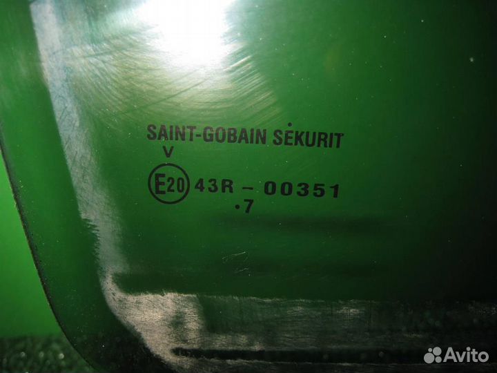 Стекло заднее правое fiat Sedici 2007