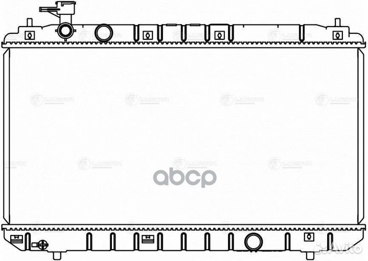 Радиатор охл. для а/м Lifan X60 (11) 1.8i M/A