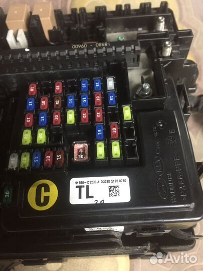 Блок предохранителей hyundai tucson 19г