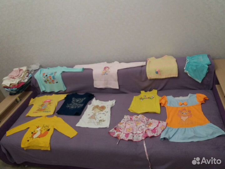 Вещи пакетом на девочку 4-6 лет