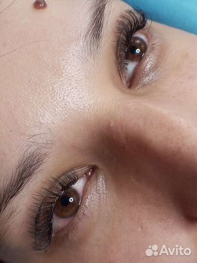 Наращивание ресниц модель