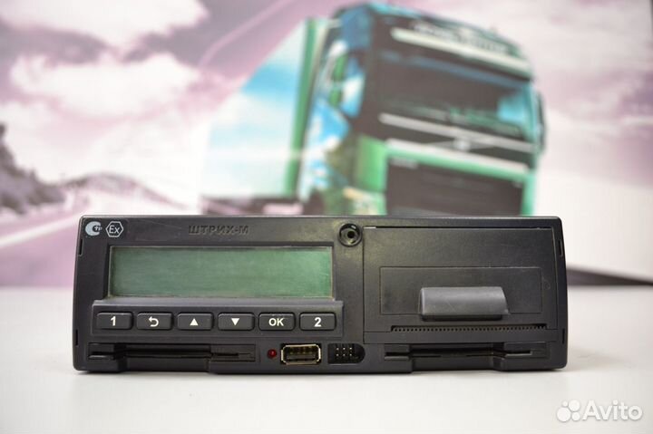 Новый тахограф Штрих - М с блоком скзи