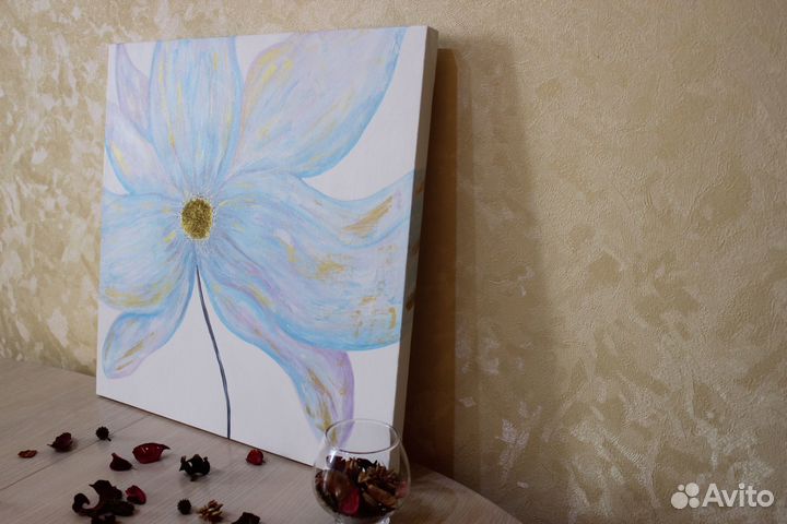 Картина акрилом на холсте