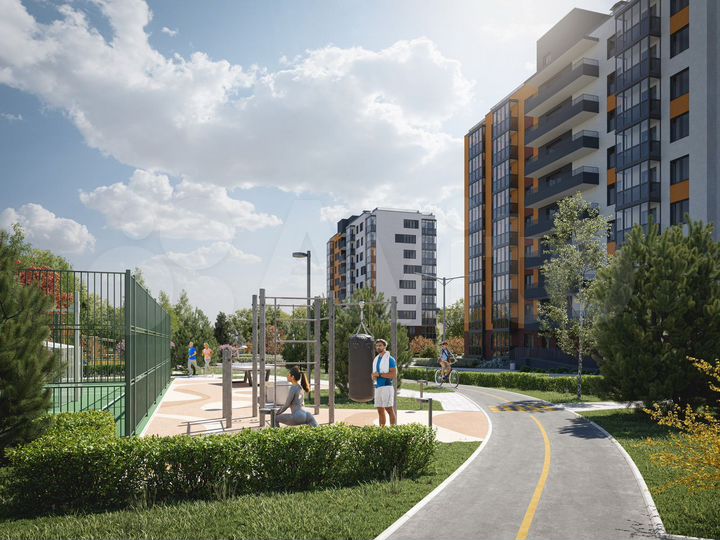 1-к. квартира, 38,3 м², 5/9 эт.