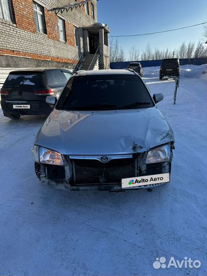 Mazda Familia 1.6 AT, 2000, битый, 145 000 км