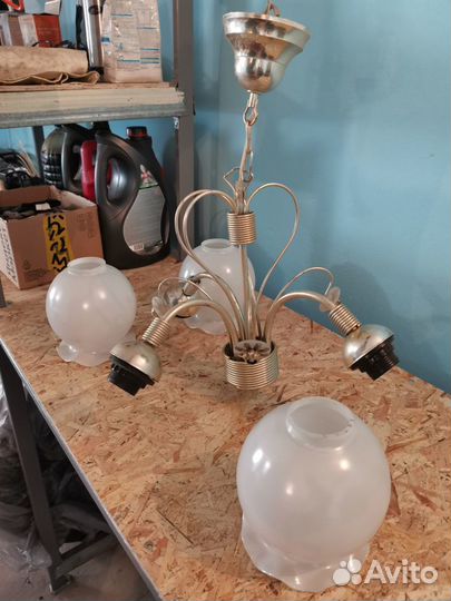 Люстра потолочная бу