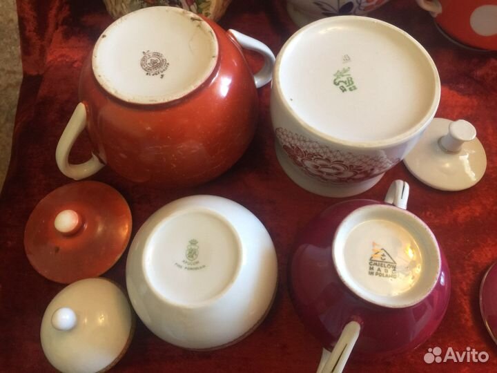 Сахарница фарфоровая разные