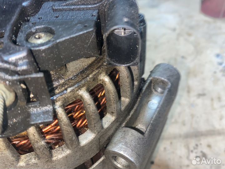 Mercedes S klass M273 генератор