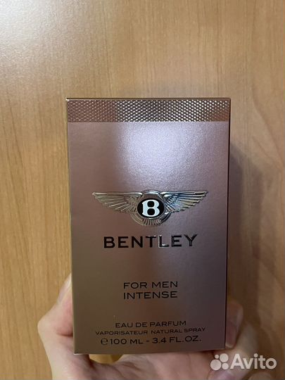 Bentley for men intense мужские духи