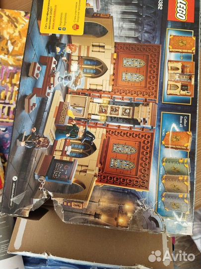 Инструкция и пустая коробка от набора 76382