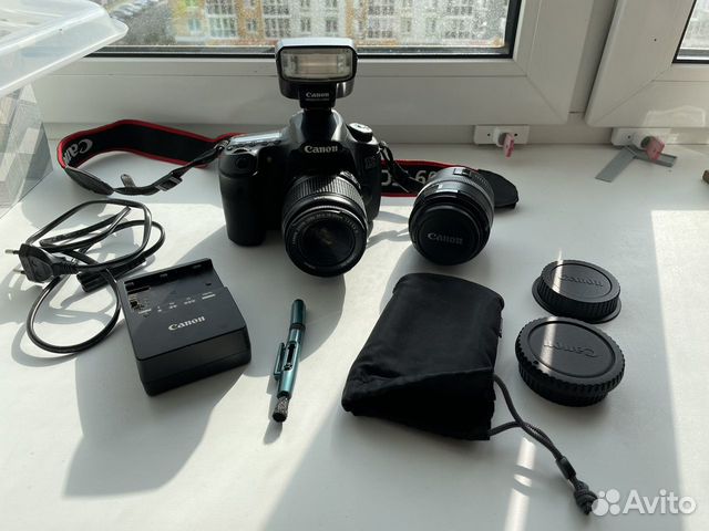 Зеркальный фотоаппарат Canon eos d60 + макросьемка