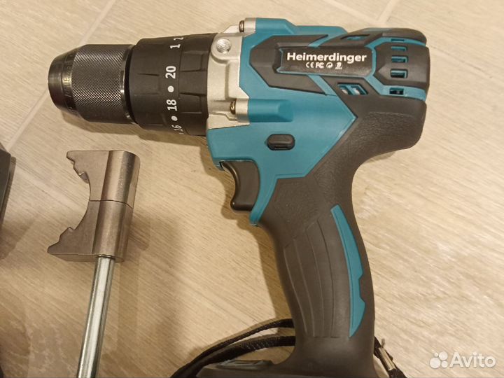 Шуруповерт Ледобур Heimerdinger 2 акб 6 и 9 Ампер