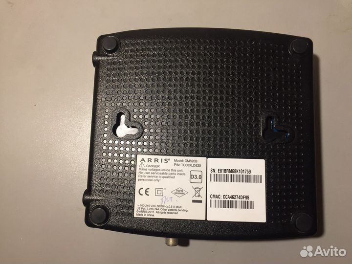 Кабельный модем Arris CM820B 2 шт