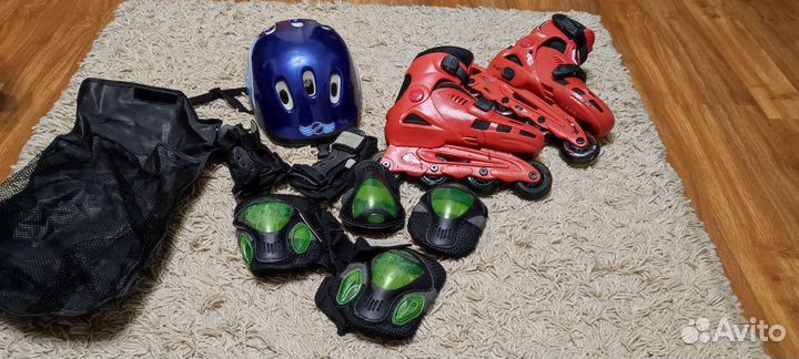 Ролики детские раздвижные