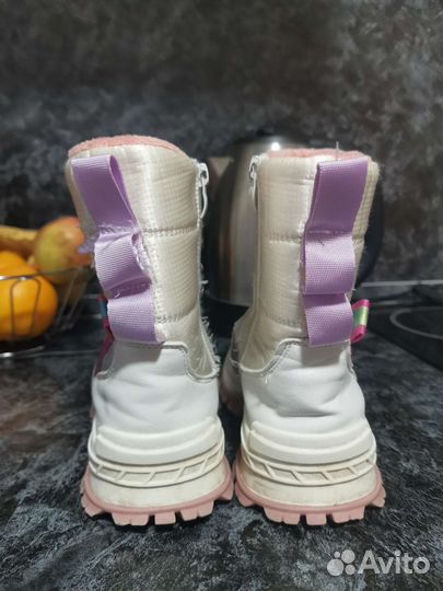 Сапожки для девочки тёплые