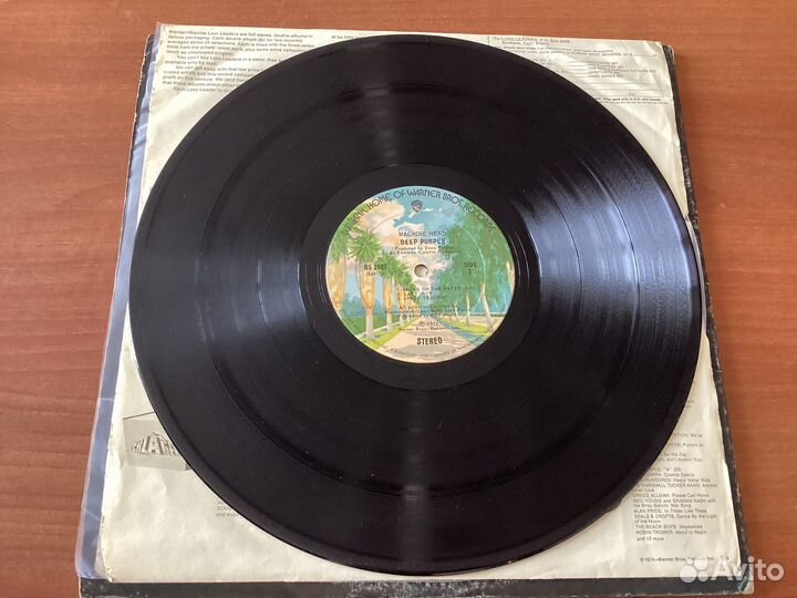 Винил Deep Purple 1972 Machine Head