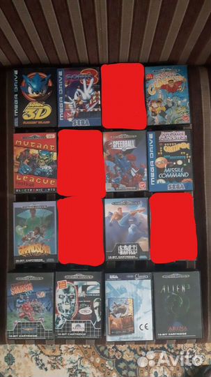Sega Mega Drive игры лицензия