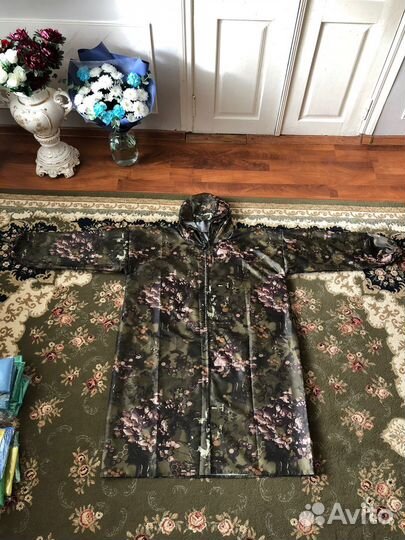 Плащ дождевик для охоты и рыбалки