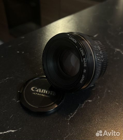 Объектив canon 50mm 1 4