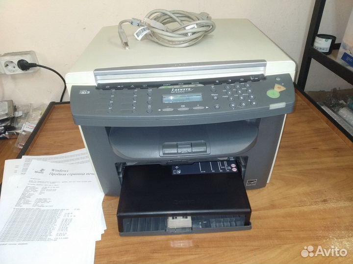 Лазерный мфу Canon MF 4340d запра-ен б/у хор сост