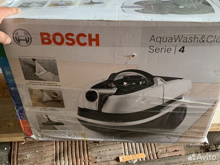 Моющий пылесос bosch