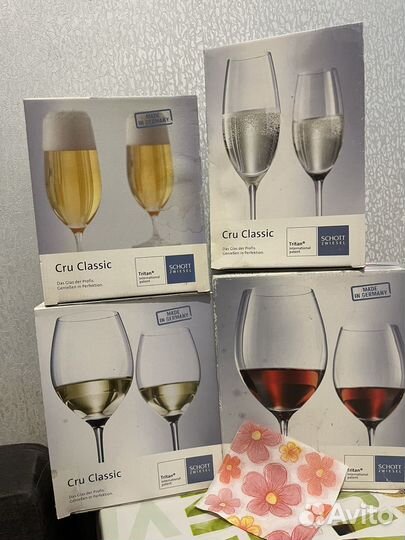 Бокалы CRU Classic от schott zwiesel