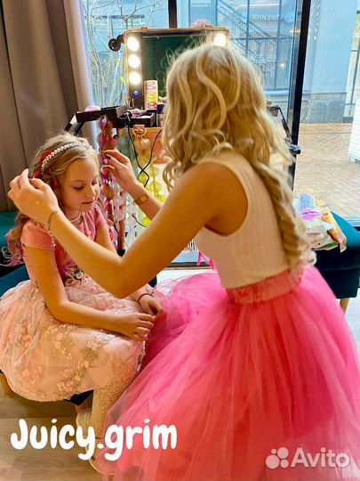 Бьюти-бар, Косы канекалон на детские праздники