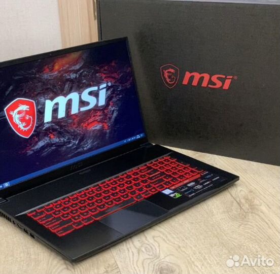 MSI Core i5 10500Н, 8/512 GTX 3050 4гб. Новый