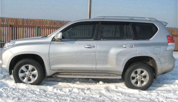 Рейлинги продольные Toyota Prado 150
