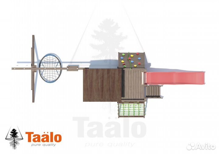Детская игровая площадка Taalo Серия В5 модель 2
