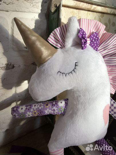 Мягкая игрушка единорог