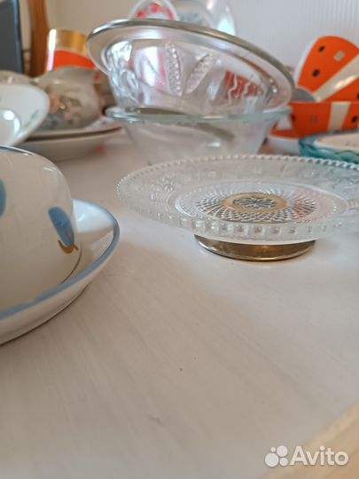 Чашки чайные Песочное Дулево