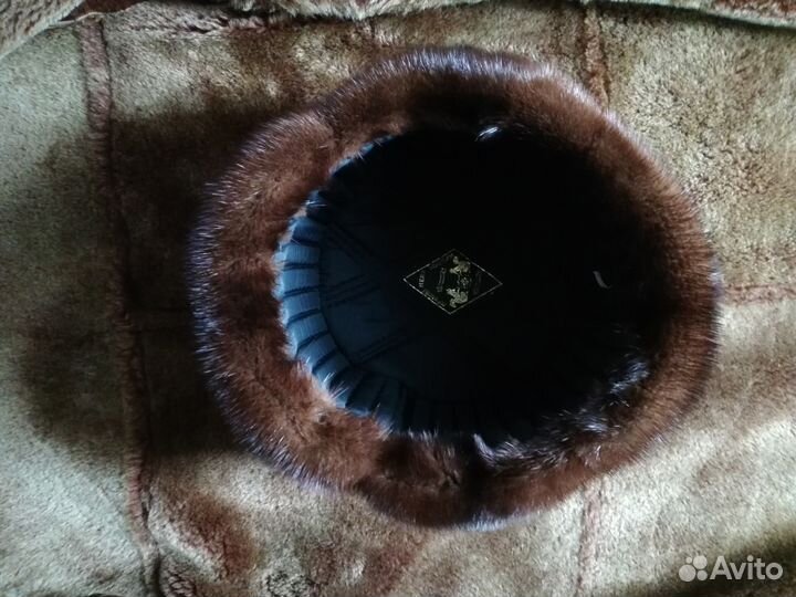 Шапка норковая