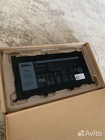 Аккумулятор для ноутбука dell 74w