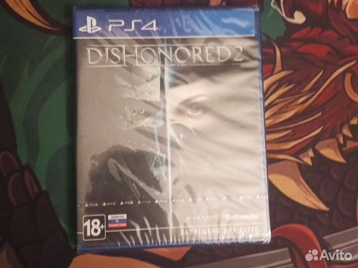 Dishonored 2 ps4 новый рус