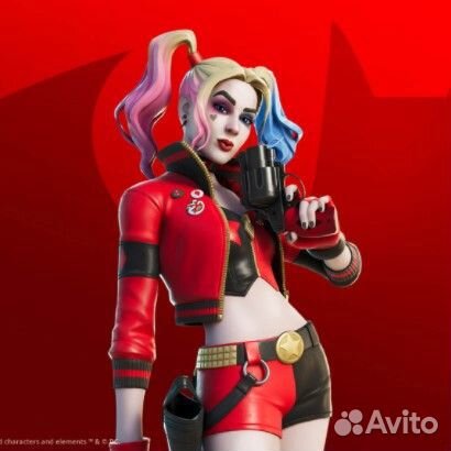 Код на fortnite харли квинн