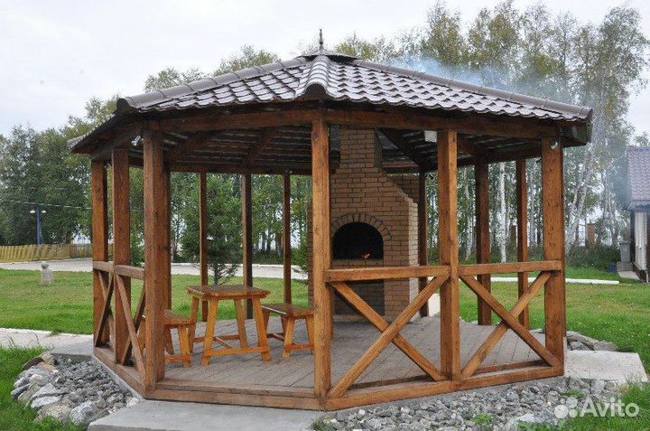 Строительство деревянных домов, беседок, бань