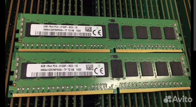 8GB DDR4 ECC REG 2133Mhz
