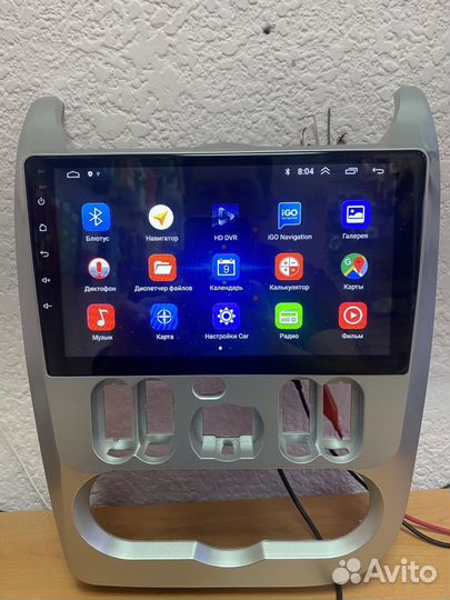 Магнитола android Renault Logan