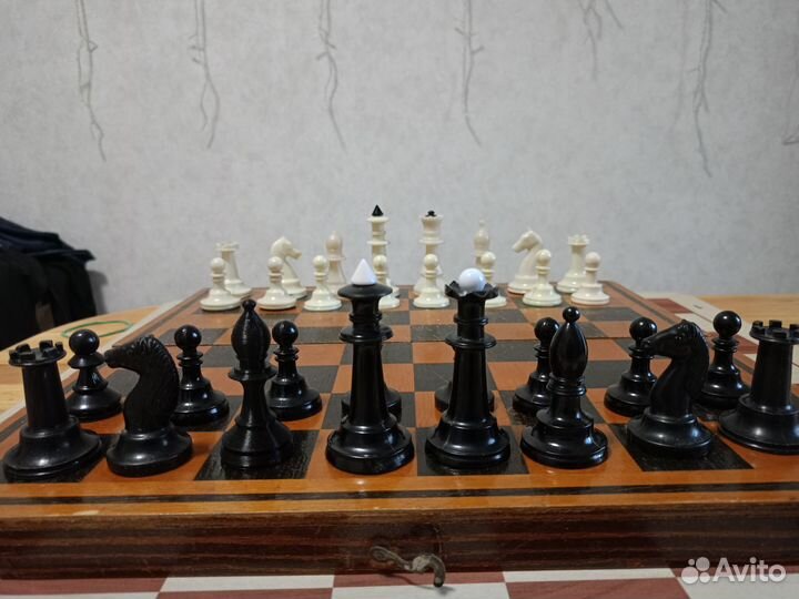 Шахматы карболитовые СССР