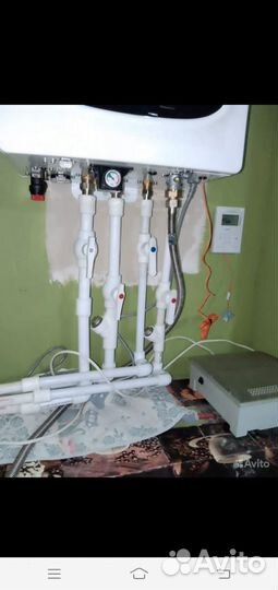 Обслуживание газовых котлов и колонок / Ремонт