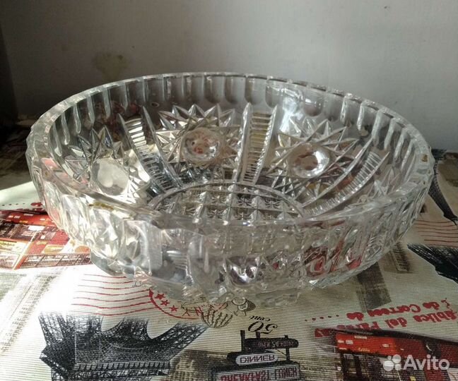 Вазы хрусталь