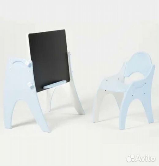 Стол-мольберт-доска стул комплект детский